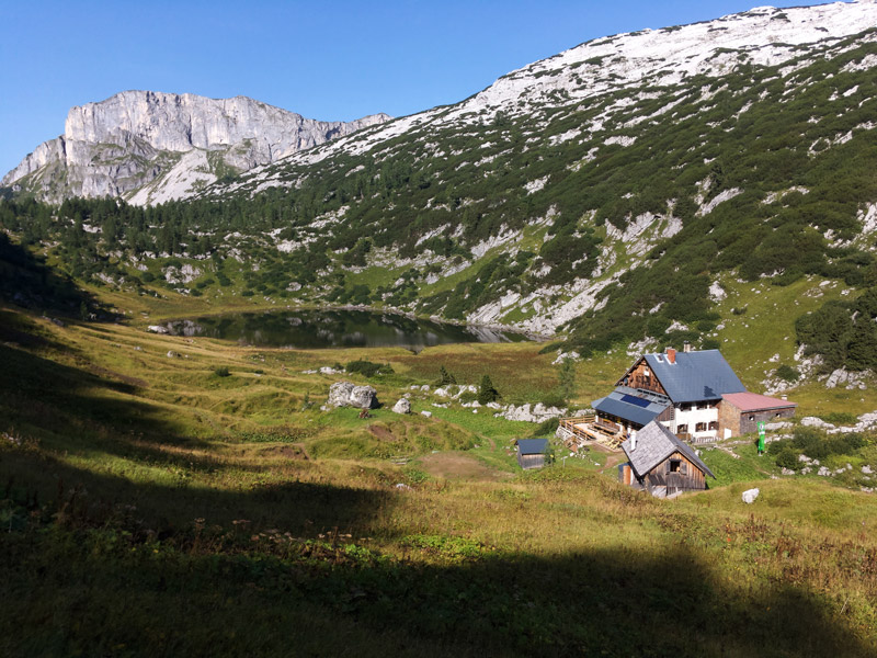 schroniska w Alpach